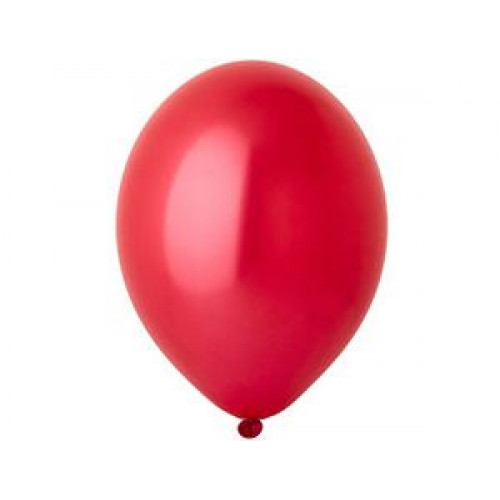 M Blb Шар (14"/36 см) 105/080 Металлик Экстра Cherry Red, 50 шт.