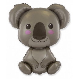 M FM Шар (14''/36 см) Мини-фигура, Коала, AIR, 1 шт.