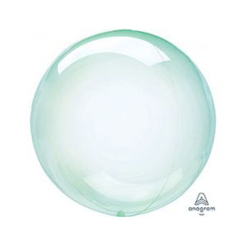 M Agm Шар (18"/45 см) Сфера, Bubble, Б/РИС, Кристалл, Green, 1 шт.