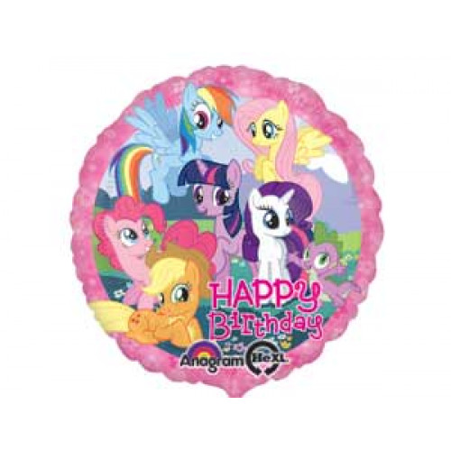 M Agm Шар (18"/46см) Круг, HB My Little Pony, S60, 1 шт.