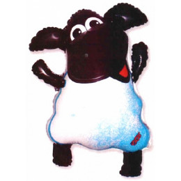 M FM Шар (35''/89 см) Фигура, Баранчик 1 шт.