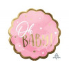 M Agm Шар (22"/55 см) Фигура, ДЖАМБО, Oh Baby девочка P32, 1 шт.