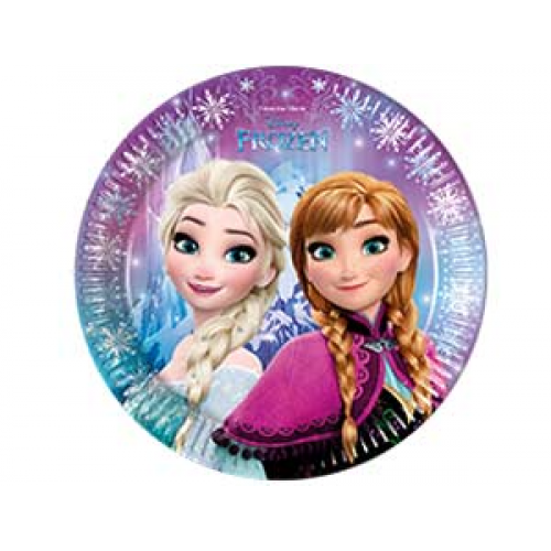 Тарелка Frozen Сев сияние 23см 8шт/Р