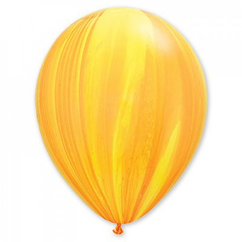 Q 11" Супер Агат Yellow Orange 1 шт.