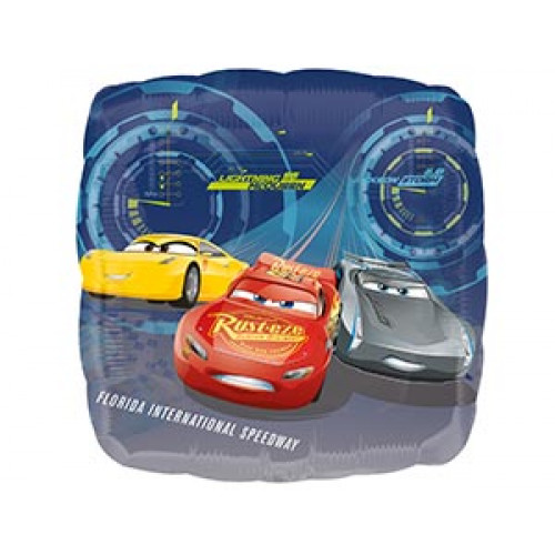 M Agm Шар (18"/46см) Квадрат, Тачки Суперкоманда, S60, 1 шт.
