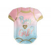 M Agm Шар (24"/60 см) Фигура, Боди Boy or Girl? роз-голуб, P35, 1 шт.
