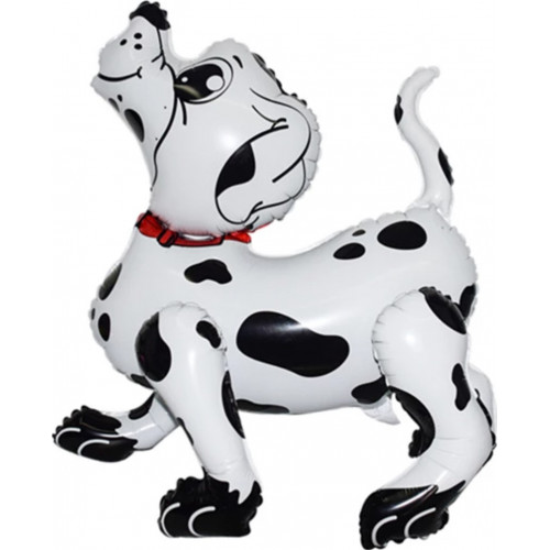 M Ves Шар (22"/56 см) Фигура ход, 3D, Собака Далматинец, AIR, 1 шт.