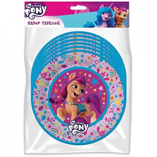 Тарелки (7''/18 см) My Little Pony, 6 шт.