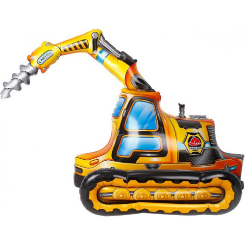 M Fal Шар (40"/102 см) Фигура, 3D, Фигура, Строительный бур, AIR, 1 шт.