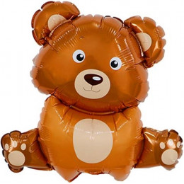 M Fal Шар (33"/84 см) Фигура, Медвежонок, 1 шт.