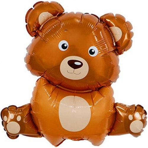 M Fal Шар (33"/84 см) Фигура, Медвежонок, 1 шт.