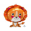 M Agm Шар (24"/60 см) Фигура, Лев, P35, 1 шт.