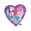 M Agm Шар (18"/46см) Сердце, My Little Pony сердце, S60, 1 шт.