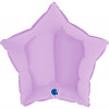 M Grb Шар (18"/46 см) Звезда, Сиреневый Пастель / Matte Lilac, 1 шт.