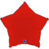  Г Б/РИС ЗВЕЗДА 18" Пастель Matte Red 1 шт.