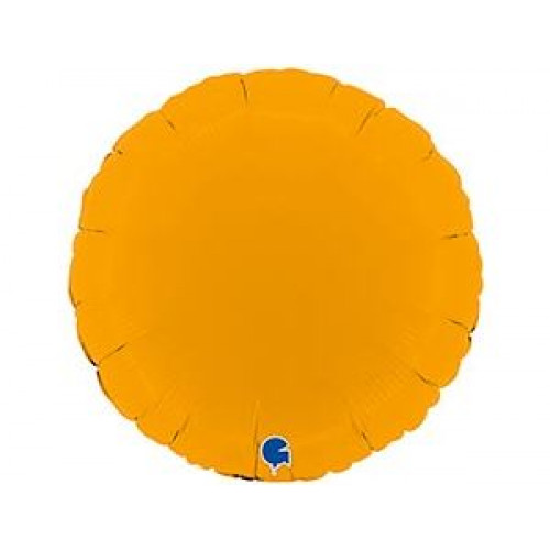Г Б/РИС КРУГ 18" Пастель Matte Mustard 1 шт.