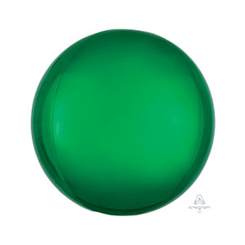 А 3D СФЕРА Б/РИС 16" Металлик Green