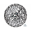 M Agm 3D Шар (16"/41 см) Сфера, Б/РИС, Снежный барс, Сафари, 1 шт.
