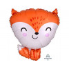 M Agm Шар (18"/45 см) Фигура, Лиса рыжая, S50, 1 шт.