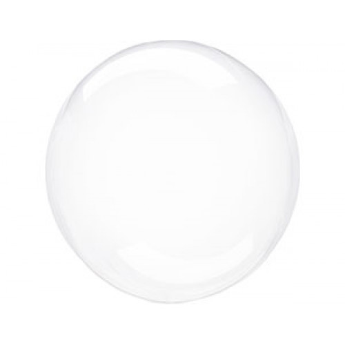 M Agm Шар (18"/45 см) Сфера, Bubble, Б/РИС, Кристалл, Clear, 1 шт.