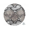 M Agm Шар (18"/46см) Круг, Б/РИС, Змеиная кожа Сафари, 1 шт.