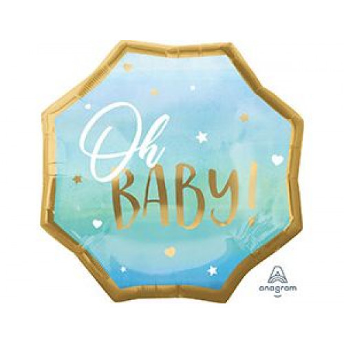 M Agm Шар (22"/55 см) Фигура, ДЖАМБО, Oh Baby мальчик P32, 1 шт.