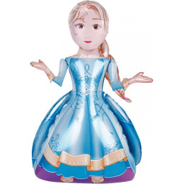 M Fal Шар (28"/71 см) Фигура, Снежная королева, 1 шт.