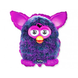 M FM Шар (14''/36 см) Мини-фигура, Ферби Фиолетовый, AIR, 1 шт.