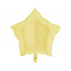 M Grb Шар (18"/46см) Звезда, (192M04Y), Макарунс, Светло-желтый, Пастель Matte Yellow, 1 шт.
