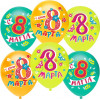 О Шар (12''/30 см) 8 Марта, Весенний праздник, Ассорти, пастель, 1 ст, 50 шт.