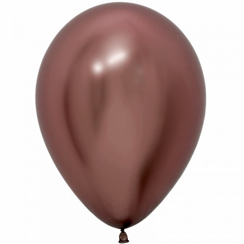 S Шар (12''/30 см) Reflex, Зеркальный блеск, Трюфель (976), хром, 50 шт.